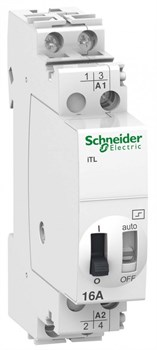 Schneider Electric Acti 9 iTL Реле импульсное 16A 2НО 130В АС 50-60Гц 48В DC A9C30312 - фото 87487
