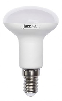 Jazzway Лампа светодиодная (LED) с отражателем d50мм E14 120° 7Вт 220-240В матовая тепло-белая желтая 3000К .1033628 - фото 89690