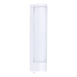 Eglo Подсветка для зеркала BARI 1, 2x40W (E14), L350, B60, пластик, белый/рифленое стекло, белый, с кноп. выкл. 94987 - фото 90165