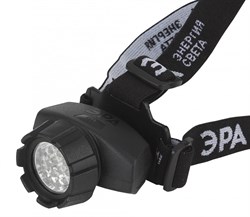 ЭРА GB-603 Фонарь налобный [14xLED, 3xAAA, 4 реж., черный, бл] Б0031383 - фото 90384