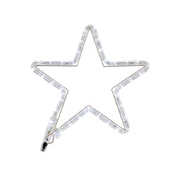 NEON-NIGHT Фигура световая "Звездочка LED" цвет белый, размер 30*28 см 501-211-1 - фото 90460