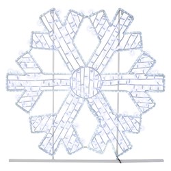 NEON-NIGHT Фигура световая «Снежинка» 125х120 см, 200 LED, IP65, цвет свечения белый 501-359 - фото 90637