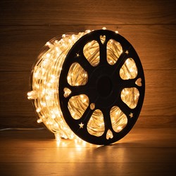 NEON-NIGHT Гирлянда «LED Клип-лайт» 12 V, прозрачный ПВХ, 150 мм, цвет диодов теплый белый 325-156 - фото 90842