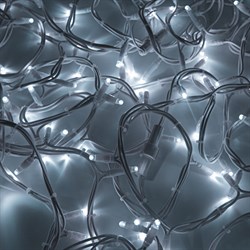 NEON-NIGHT Гирлянда модульная «Дюраплей LED» 20 м, 200 LED, белый каучук, свечение белое 315-505 - фото 90962