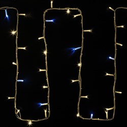 NEON-NIGHT Гирлянда модульная "Дюраплей LED" 20м 200 LED белый каучук , мерцающий "Flashing" (каждый 5-й диод), ТЕПЛЫЙ БЕЛЫЙ 315-186 - фото 91120