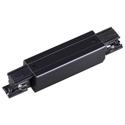 Novotech 135051 NT19 012 черный Соединитель с токопроводом прямой внешний для трехфазного шинопровода IP20 22 135051 - фото 92088