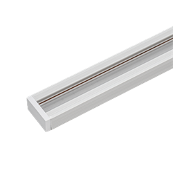 Jazzway PTR P 1M-WH Шинопровод белый (пластик) 1м .5051973 - фото 92120