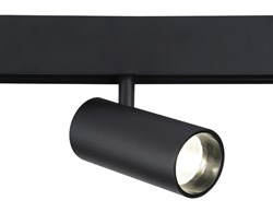 Ambrella Светильник светодиодный для шинопровода Magnetic GL3833 BK черный IP20 15W 4200K 48V 24° D57*128 GL3833 - фото 92234