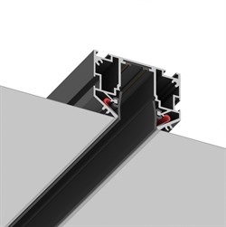 ST Luce ST040.429.00 Шинопровод 220 под натяжной потолок  Черный Длина 2 000мм ST040.429.00 - фото 92265
