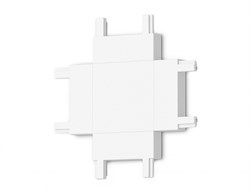 Ambrella Коннектор X-образный для накладного шинопровода Magnetic Ultra Slim GV1124 WH белый 46*46*6 GV1124 - фото 92467