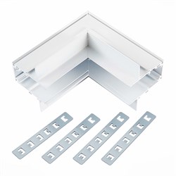 ST LUCE ST007.549.12 Внутренний угол-соединитель для встраиваемого магнитного шинопровода Белый ST007.549.12 - фото 92621