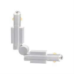 Novotech 135020 NT19 015 белый Гибкий соединитель с токопроводом для однофазного шинопровода IP20 220V 135020 - фото 92788