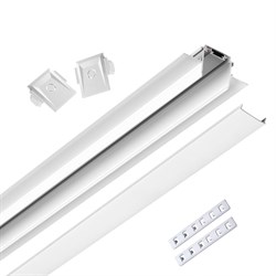 Novotech 135198 SHINO NT23 000 белый Низковольтный шинопровод для встраиваемого монтажа в ГКЛ 1м IP20 48V SMAL 135198 - фото 92896