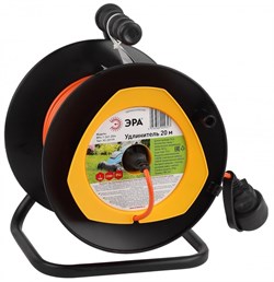 ЭРА RPx-1-2x1-20m Удлинитель силовой на пластиковой катушке б/з 1 гн 20м ПВС 2х1 Б0046832 - фото 93076