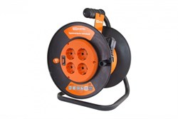 TDM Удлинитель силовой на катушке УК10-004 (4 места/30м ПВС 2х1,0) SQ1301-0521 - фото 93149