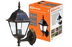 TDM Светильник 4060-11 садово-парковый четырехгранник, 60Вт, вверх, бронза SQ0330-0031 - фото 93247