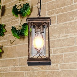 Elektrostandard GL 1026H / Светильник садово-парковый Spica черное золото a048173 - фото 93479