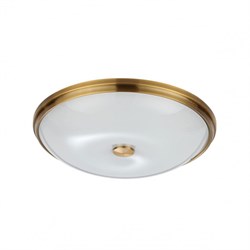 Odeon Light 4956/5 WALLI ODL22 511 античн.бронза/металл/белый/стекло Настенно-потолочн.светильн. E14 5*40W PELOW 4956/5 - фото 93992