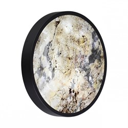Odeon Light 5064/30L L-VISION ODL24 черн./серо-беж./металл/натур.камень/акрил Настен.-потолочн. cветил.  с переключ.цветов.темпер. LED 30W 3000К/4000K 5064/30L - фото 93993