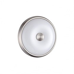 Odeon Light 4957/2 WALLI ODL22 511 мат.никель/металл/белый/стекло Настенно-потолочн.светильн. E14 2*40W PELOW 4957/2 - фото 93996