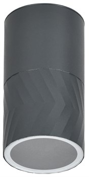 IEK Светильник уличный 5110 потолочный GU10 IP65 серый LT-UPU0-5110-GU10-1-K03 - фото 94088