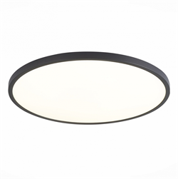 ST LUCE ST601.432.18 Светильник потолочный Черный LED 1*18W 3000K 1 620Lm Ra>90 120° IP20 D225xH25 220V ST601.432.18 - фото 94132