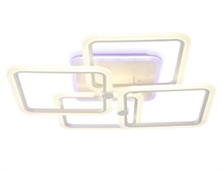 Ambrella Потолочный светодиодный светильник с пультом FA537/4 WH белый 148W 670*670*120 (ПДУ РАДИО 2.4) FA537 - фото 94277