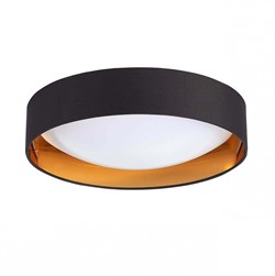 Evoluce SLE201102-01 светильник потолочный чёрный, золото / белый  LED 1*24W 4000K SLE201102-01 - фото 94561