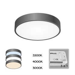 Citilux CL72424V1 Купер Черный Светильник потолочный CL72424V1 - фото 94567