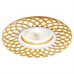 Ambrella Встраиваемый потолочный точечный светильник A815 AL/G алюминий/золото MR16 A815 AL/G - фото 95258