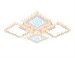 Ambrella Потолочный светодиодный светильник с пультом FA430/4 WH белый 112W 750*670*80  (ПДУ РАДИО 2.4G) FA430 - фото 95404