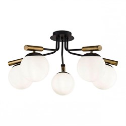 Freya Modern Paolina Черный Потолочный светильник E14 40W FR5011CL-05B - фото 95572