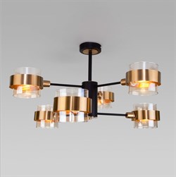 Eurosvet 70127/6 Светильник потолочный черный a055603 - фото 95594