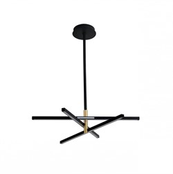 Lumion 6547/56L LEDIO LN23 025 чёрный, золотой Потолочный светильник LED 56W 4000K 2160Лм 220V PARKER 6547/56L - фото 95905