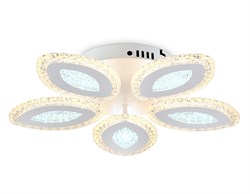 Ambrella Светильник потолочный светодиодный с пультом FA4015/5 WH белый 76W 3000K+6400K/4200K/6400K+3000K D490*85 (ПДУ ИК) FA4015 - фото 96236