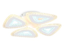 Ambrella Светильник потолочный светодиодный с пультом FA4019/4 WH белый 82W 3000K+6400K/4200K/6400K+3000K D420*85 (ПДУ ИК) FA4019 - фото 96254