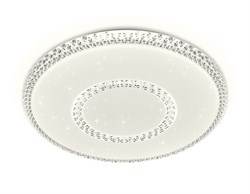 Ambrella Потолочный светодиодный светильник с пультом FF99 WH белый 72W D500*70 (ПДУ ИК) FF99 - фото 96265