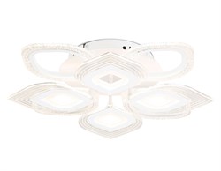 Ambrella Светильник потолочный светодиодный с пультом FA4294/4+4 WH белый 128W 3000K/4200K/6400K D555*120 (ПДУ ИК) FA4294 - фото 96329