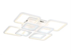 Ambrella Светильник потолочный светодиодный с пультом FA4423/4+4 WH белый 150W 3000K+6400K/4200K/6400K+3000K 580*580*120 (ПДУ ИК) FA4423 - фото 96345