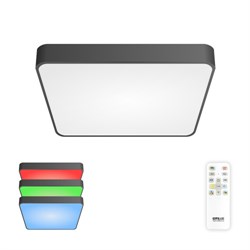 Citilux CL724K70G1 Купер Черный Светильник потолочный с RGB CL724K70G1 - фото 96390