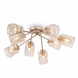 Freya Modern Isabella Матовое Золото Потолочный светильник FR5095CL-08G - фото 96809