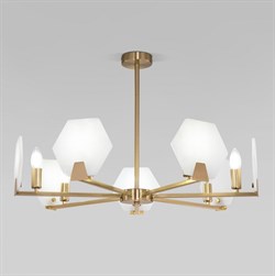 Eurosvet Marble 60158/7 / потолочный светильник/ латунь a065050 - фото 96834