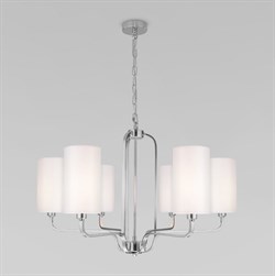 Eurosvet Классическая подвесная люстра 60128/6 хром a056931 - фото 96991