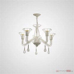 ImperiumLoft Подвесная люстра CAST 5 White 101410-26 - фото 97282