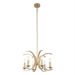 Люстра подвесная матовое золото LSP-8738 - фото 97537