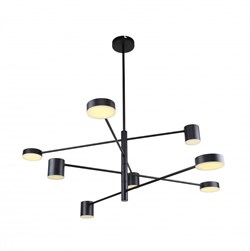 F-promo Ducan 3094-8P, потолочная люстра, D1100xH570/870, 4xLEDx5W + 4xLEDx7W, 1952LM, 4000K 3094-8P - фото 97696