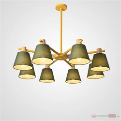 ImperiumLoft Потолочная люстра на штанге NATURA A GREEN 8 177994-26 - фото 97784