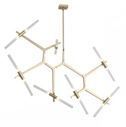 ST LUCE SL947.202.14 Люстра потолочная  Золото/Белый G9 14*40W SL947.202.14 - фото 98092