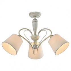 Lussole LGO Металл Белый /  Ткань Люстра E14 40W LSP-8061 - фото 98115