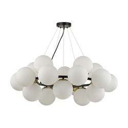 Lumion 6508/20 MODERNI LN23 черный, белый, бронза Люстра E14 20*40W 220V MELONA 6508/20 - фото 98186